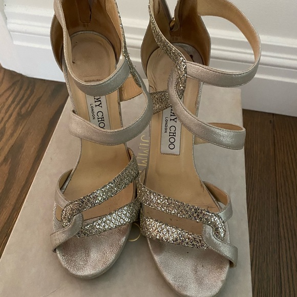 Wedding Choos!! Plenty of life left! Wore them 6 years ago for ONE NIGHT!! - Picture 3 of 7